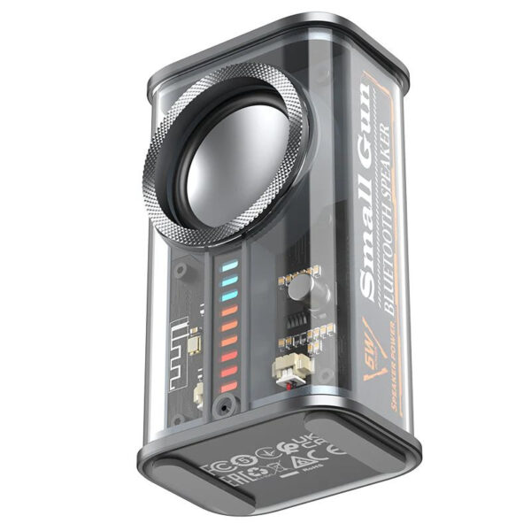 K07 Transparent Mecha Wireless Bluetooth Speaker