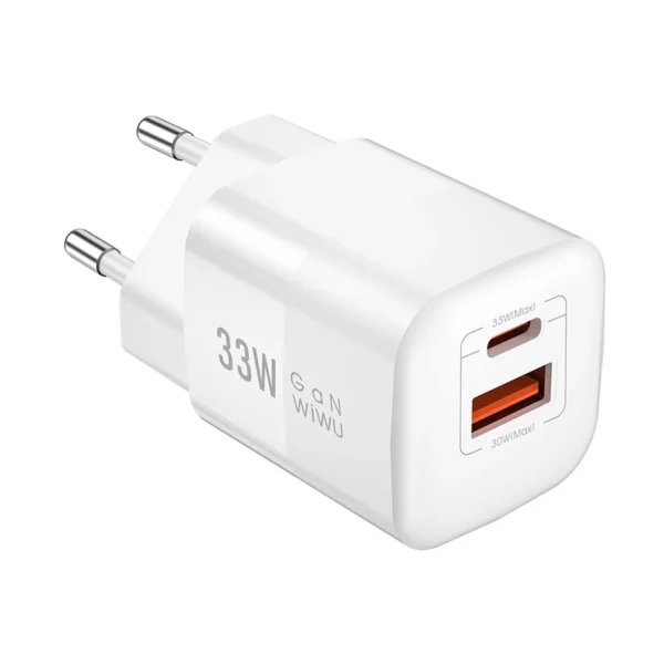 WiWU Nano GaN 33W Charger Fast Charging Solution