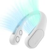 JISULIFE FA12R Neck Fan Rechargeable Fan 4000mAh