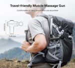 MERACH Mini Body Massage Gun - Portable Relaxation for On-the-Go Relief