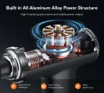 MERACH Mini Body Massage Gun - Portable Relaxation for On-the-Go Relief