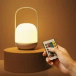 Multifunctional Y06A Portable Lamp Colorful Remote Control Light