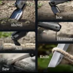 NexTool Shovel 6-in-1 Aluminum Alloy Tools