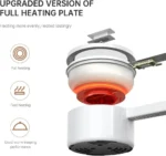 Olayks Electric Hot Pot with Steamer Culinary Convenience Redefined