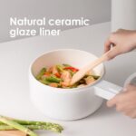 Olayks Electric Hot Pot with Steamer Culinary Convenience Redefined