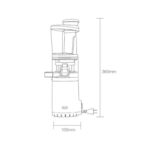 Xiaomi Bud Mini Portable Electric Juicer White Color