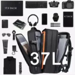 Bange BG-1908 Laptop Backpack Expandable Large Capacity 15.6 Inch