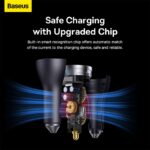 Baseus Golden Contactor Pro Car Charger 65W USB with Dual Type-C
