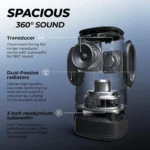 Tribit StormBox Pro Portable Bluetooth Speaker 360 Sound