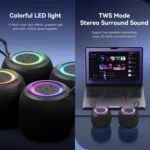 USAMS US-YX014 YIN Series Portable TWS Bluetooth Speaker