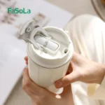 FaSoLa 390ml Double Drinking Coffee Cup