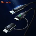 Mcdodo 2 In 1 60W Lightning Android Fast Charging Cable