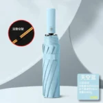 Fully Automatic 12 Rib Strong Wind Resistant Folding Umbrella