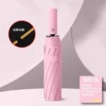 Fully Automatic 12 Rib Strong Wind Resistant Folding Umbrella