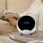 planet wireless smart charger alarm clock bluetooth speaker