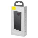 Baseus Adaman Metal Digital Display Quick Charge Power Bank 10000mAh 22.5W Black