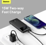 Baseus Bipow Digital Display 15W Power Bank 10000mAh