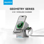 Maxco Geometry Series 3-in-1 Wireless Charger