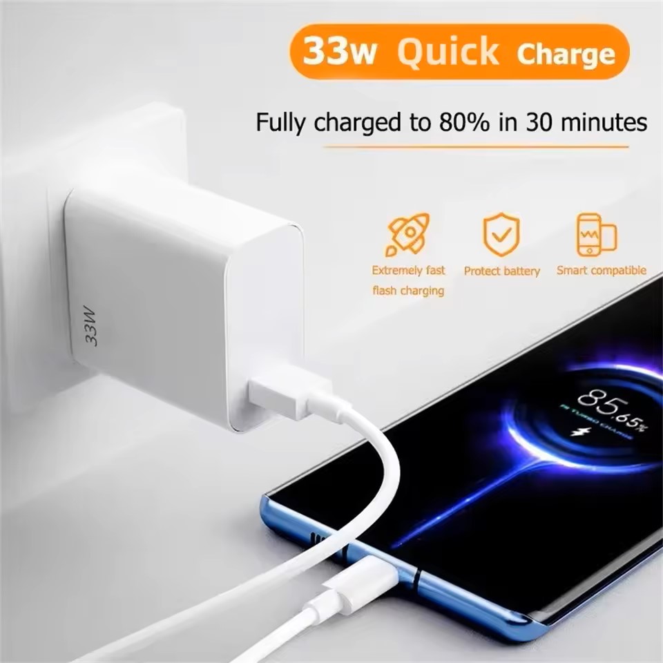 Xiaomi 33W Charger Se (2) Xiaomi 33W Charger Set