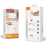 LDNIO SC4407 4 OUTLETS POWER SOCKET