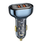 USAMS US-CC158 125W 3-Port Fast Car Charger