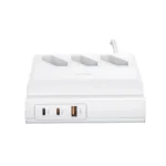 USAMS US-CC160 P1 65W Super Fast Charger & Power Socket