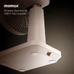 Momax Desktop Wireless Mini Fan