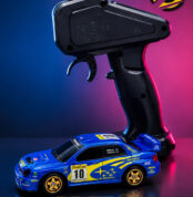 Blue 1:43 Scale Whoosh 4WD RC Drift Car with 2.4GHz remote controller in Bangladesh
