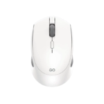 Fantech GO W190D Dual Mode Wireless Mouse white colour front view