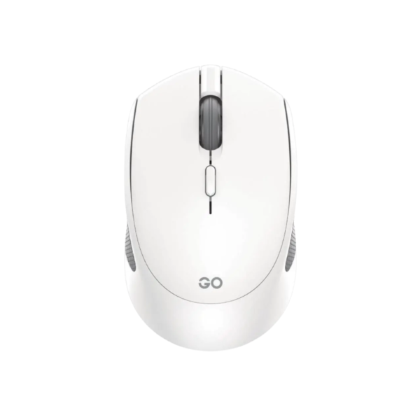 Fantech GO W190D Dual Mode Wireless Mouse white colour front view