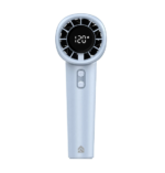 Fantech PAC5 portable rechargeable handheld fan in blue