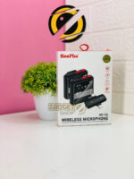 NeePho NP-56 Wireless Microphone retail box for vlogging Facebook Live and YouTube recording