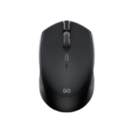 Fantech GO W190D Dual Mode Wireless Mouse black colour front view