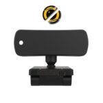 Fantech Luminous C30 2K webcam rear view with adjustable monitor mounting clip