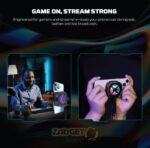 Fantech PCM10 GLETSER MAX Phone Cooler for gaming, streaming, PUBG and Free Fire mobile use