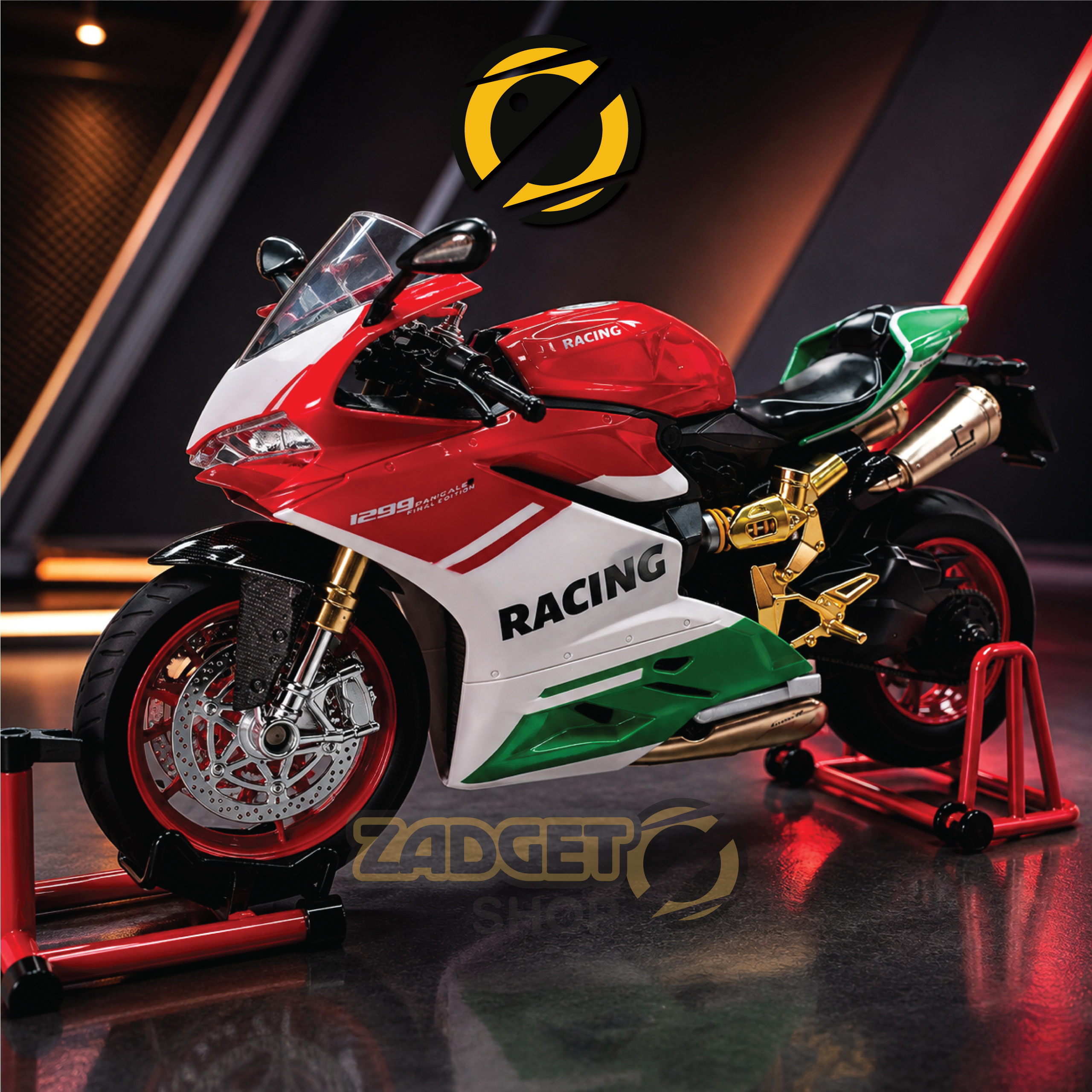TY Models Speed Motorcycle price in Bangladesh red white green collectible racing bike model