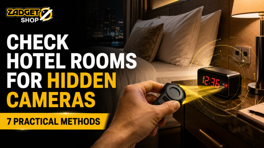 How to Check Hotel Rooms for Hidden Cameras
